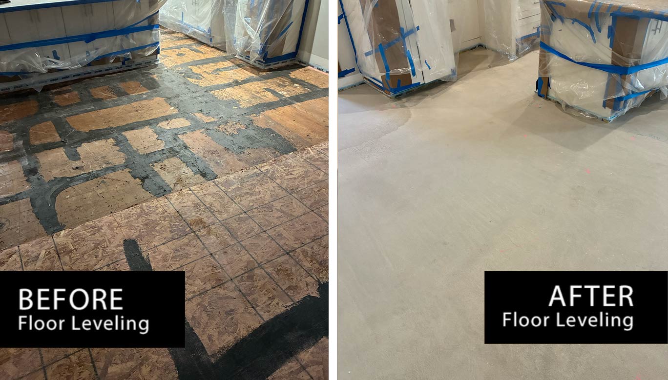 before-after-floor-leveling-in-kitchen-hayward-ca