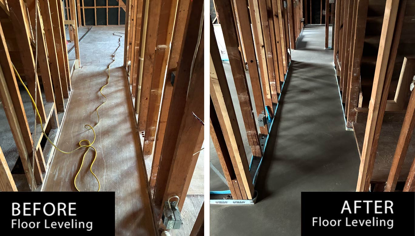 before-after-floor-leveling-oakland-hills